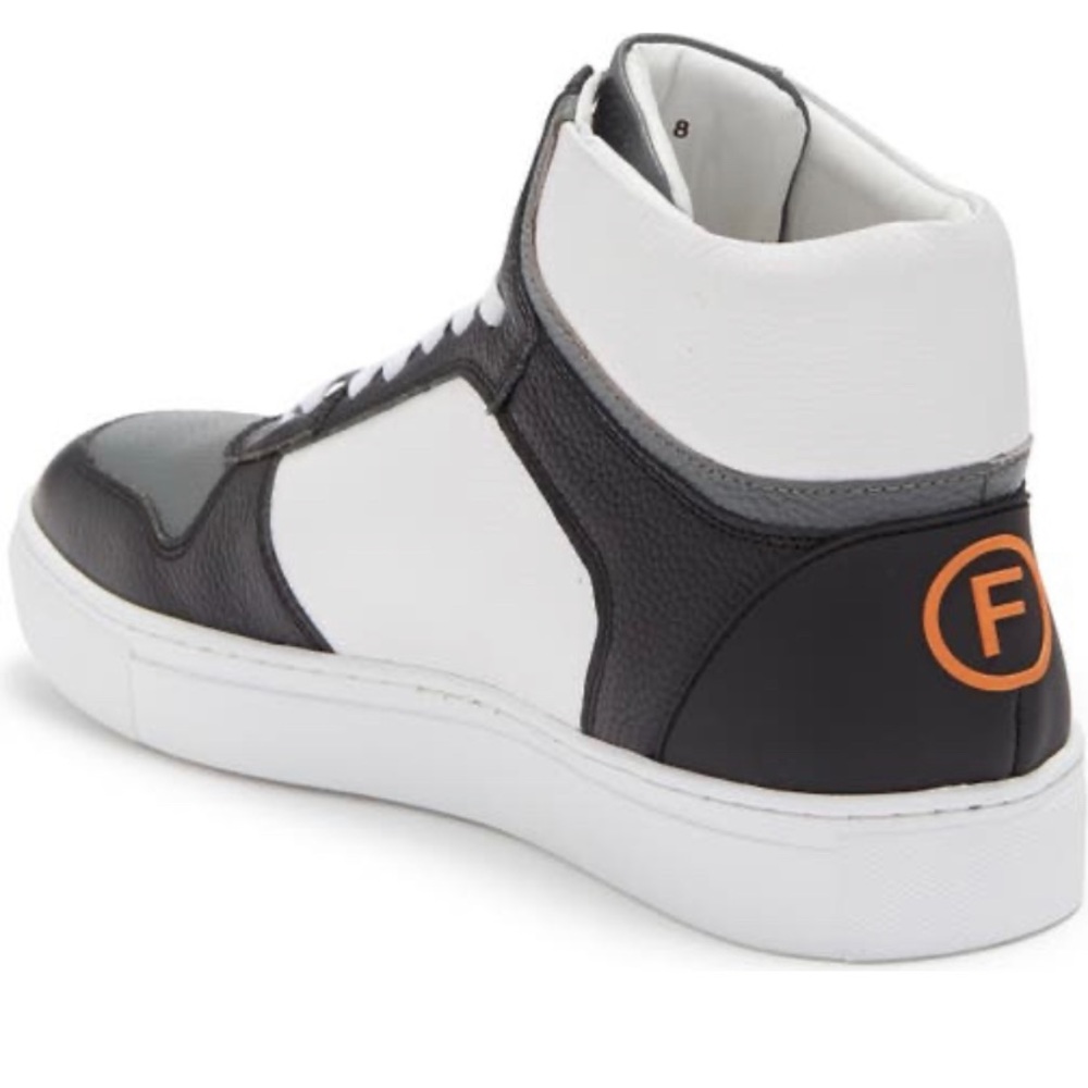 French Connection Jump Colorblock Leather High Top Sneaker (Men) - Picture 4 of 13